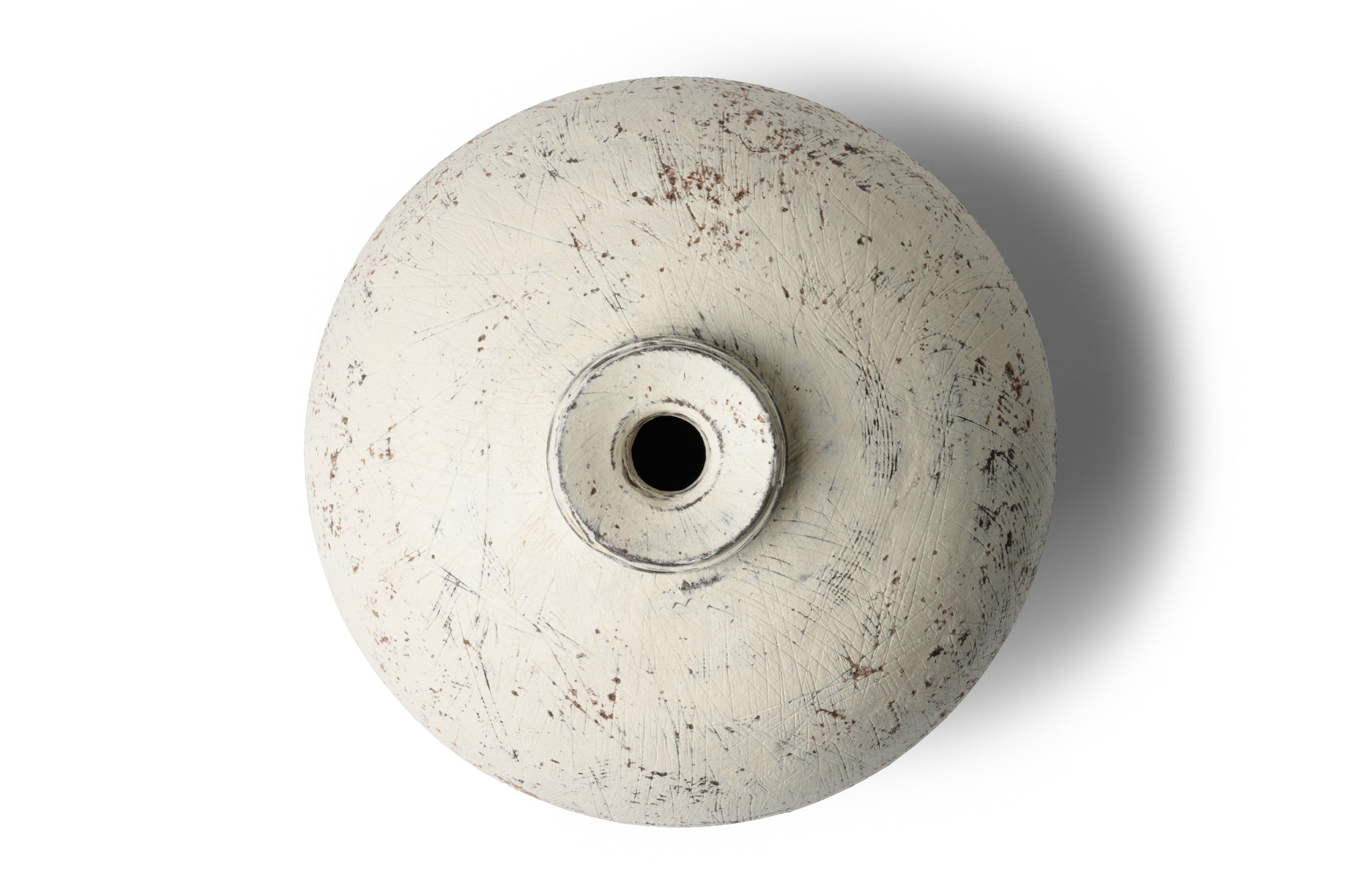 大澤哲哉-壺 4 白-