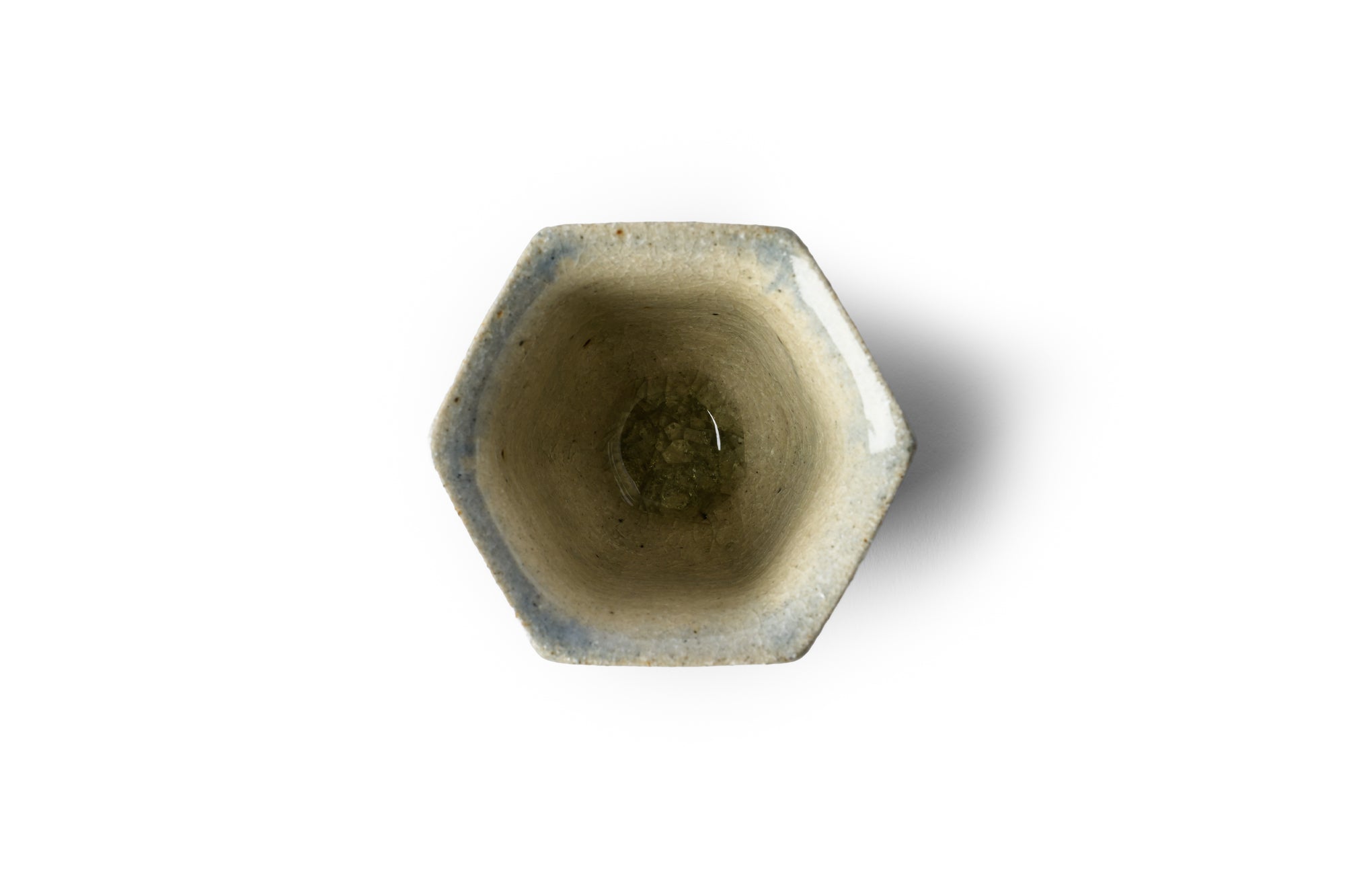 Hiraoka Zin -Aisai Hexagonal Guinomi-
